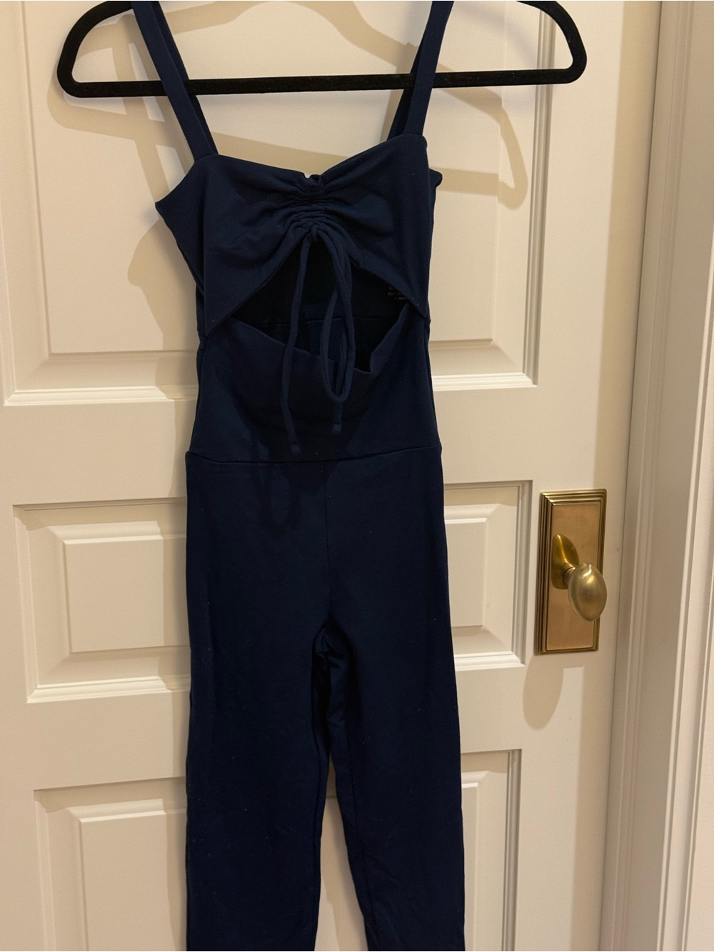 Live The Process Navy Cutout Tie-Front women’s Jumpsuit